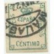 (291) 1920. 1 Céntimo. Corona y Cifra (Usado)