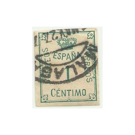 (291) 1920. 1 Céntimo. Corona y Cifra (Usado)