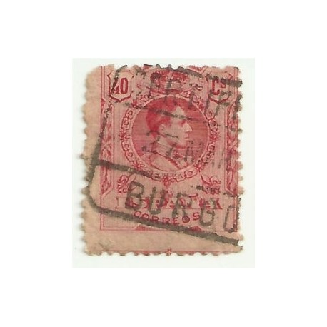 (276) 1909-22. 40 Céntimos. Alfonso XIII (Usado)