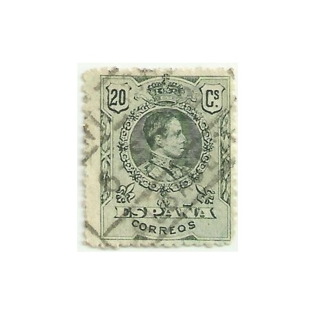 (272) 1909-22. 20 Céntimos. Alfonso XIII (Usado)