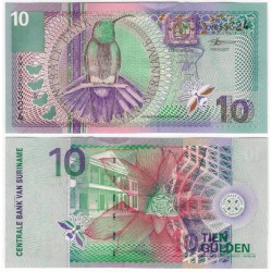 (147) Surinam. 2000. 10 Gulden (SC)