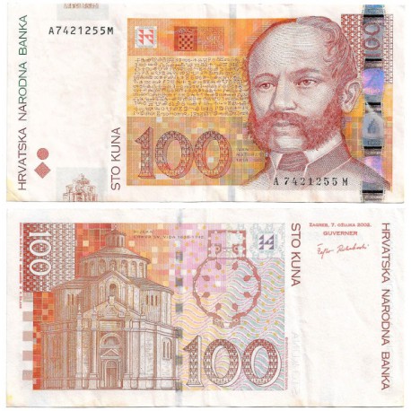 (41a) Croacia. 2002. 100 Kuna (MBC+)