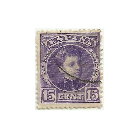 (246) 1905. 15 Céntimos. Alfonso XIII (Usado)