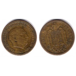 Estado Español. 1947*(19-52). 1 Peseta (BC+)