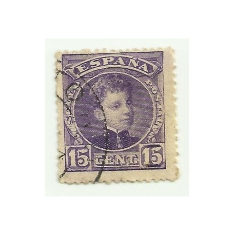 (246) 1905. 15 Céntimos. Alfonso XIII (Usado)