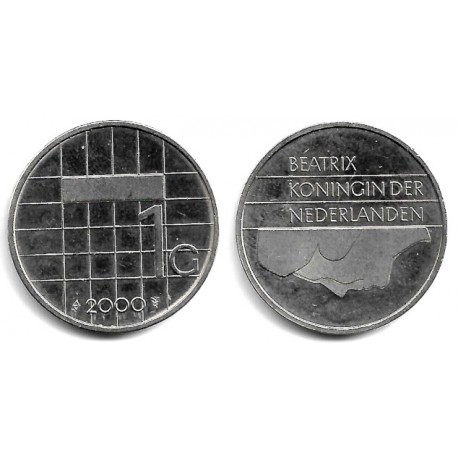 (205) Países Bajos. 2000. 1 Gulden (MBC)