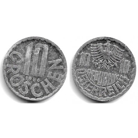 (2878) Austria. 1986. 10 Groschen (MBC)