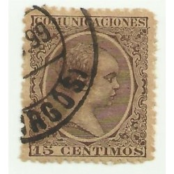 (219) 1889/99. 15 Céntimos. Alfonso XIII (Usado)