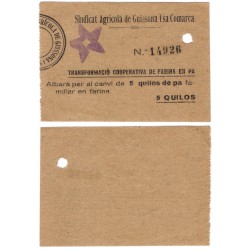 Sindicat Agrícola de Guissona i sa Comarca. 5 Quilos (EBC)