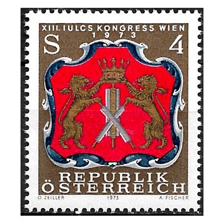 Austria. 1973. 4 Schilling (Nuevo) Sociedades Químicas del Cuero