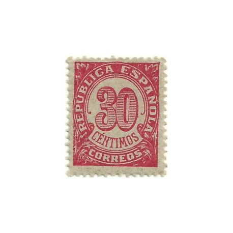 (750) 1938. 30 Céntimos. Cifras (Nuevo)