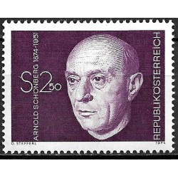Austria. 1974. 2.50 Schilling (Nuevo) Arnold Schonberg