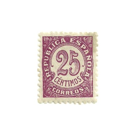 (749) 1938. 25 Céntimos. Cifras (Nuevo)