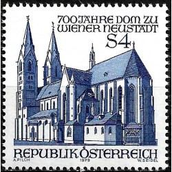 Austria. 1979. 4 Schilling (Nuevo) Catedral de Wiener Neustadt