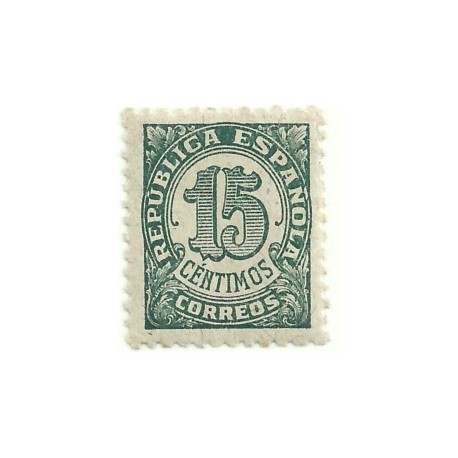(747) 1938. 15 Céntimos. Cifras (Nuevo)