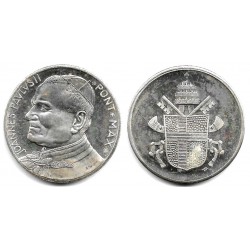 Medalla Joannes Paulus II Pont. Max (MBC+) (Plata)
