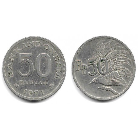(35) Indonesia. 1971. 50 Rupiah (MBC)