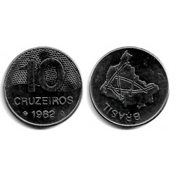 (592.1) Brasil. 1982. 10 Cruzeiros (EBC)