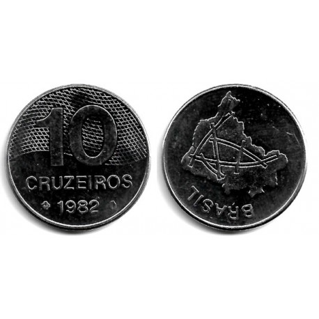 (592.1) Brasil. 1982. 10 Cruzeiros (EBC)