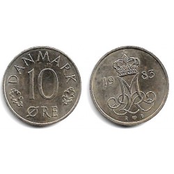 (860.1) Dinamarca. 1983. 10 Ore (MBC)