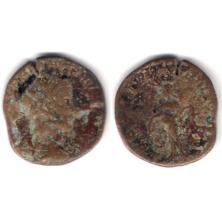 Gordiano III. 238-244 d.C. Sestercio (RC+)