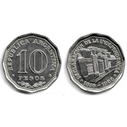 (62) Argentina. 1966. 10 Pesos (SC)