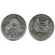 (101) Singapur. 1997. 20 Cents (EBC)