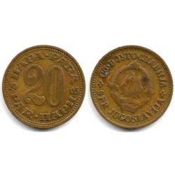 (45) Yugoslavia. 1965. 20 Para (MBC)