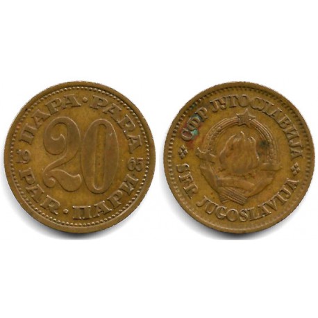 (45) Yugoslavia. 1965. 20 Para (MBC)