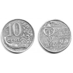 Chambre de Commerce de Nice. 1922. 10 Centimes (MBC)