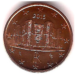 Italia. 2015. 1 Céntimo (SC)