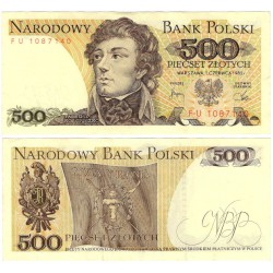 (145d) Polonia. 1982. 500 Zlotych (SC)