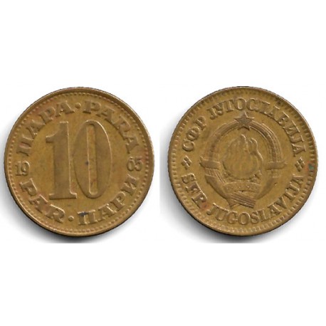 (44) Yugoslavia. 1965. 10 Para (MBC)