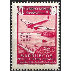Cabo Juby. 1952. 90 Céntimos (Nuevo) Correo Aéreo