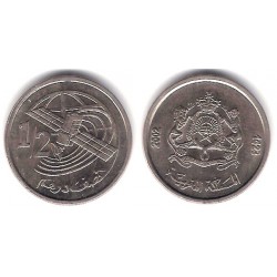 (Y116) Marruecos. 2002. ½ Dirham (MBC)