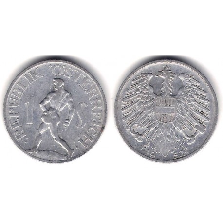 (2871) Austria. 1952. 1 Schilling (BC+)