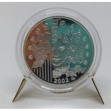 Francia. 2002. 1½ Euro (Proof) (Plata) EUROPA 2002