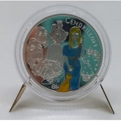 Francia. 2002. 1½ Euro (Proof) (Plata) Cendrillon