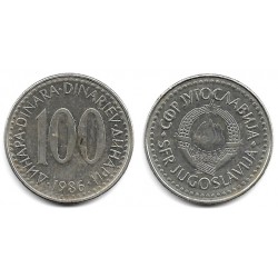 (114) Yugoslavia. 1986. 100 Dinara (MBC)