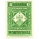 (639) 1931. 10 Céntimos. IX Cent. Monasterio de Montserrat (Nuevo, con marcas de fijasellos)