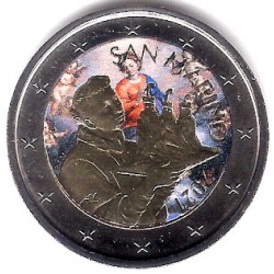 San Marino. 2021. 2 Euro (SC) Coloreada