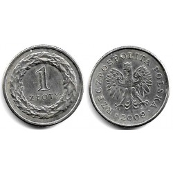 (Y282) Polonia. 2009. 1 Zlotych (MBC+)