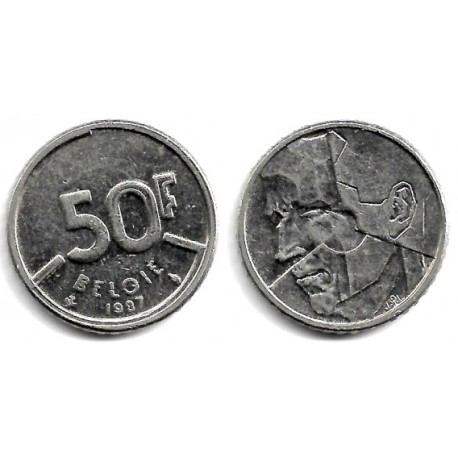 (169) Bélgica. 1987. 50 Francs (MBC)