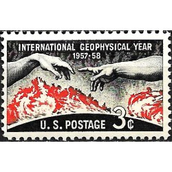 Estados Unidos de América. 1958. 3 Cents (Nuevo) International Geophysical Year