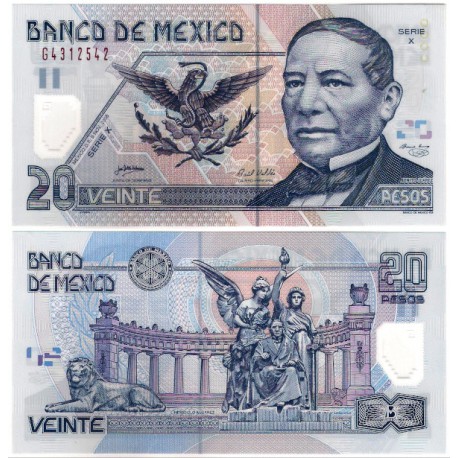 (116e) Estados Unidos Mexicanos. 2005. 20 Pesos (SC)