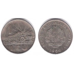 (90) Rumania. 1966. 1 Lei (MBC+)