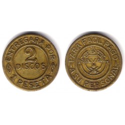 Cádiz (Nava). 1 Peseta (MBC)