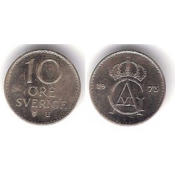 (835) Suecia. 1973. 10 Ore (MBC)