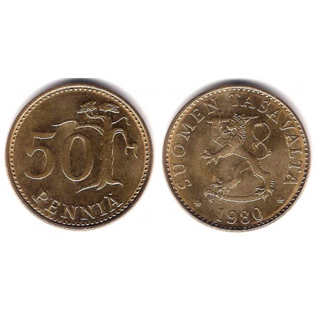 (48) Finlandia. 1980. 50 Pennia (EBC)