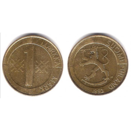 (76) Finlandia. 1993. 1 Markka (MBC)